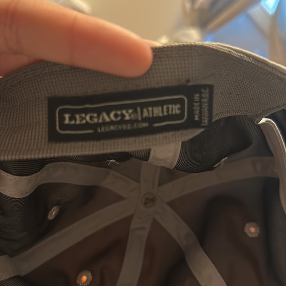 Glacier National Park baseball cap in gray - Picture 4 of 5